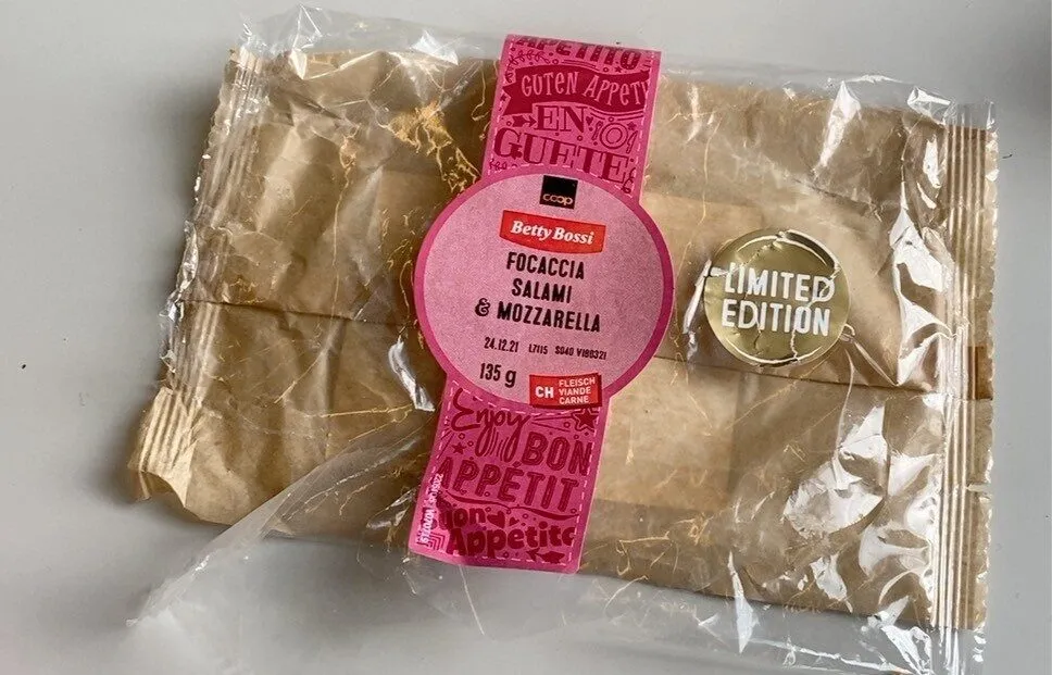 Focaccia Salami Mozzarella