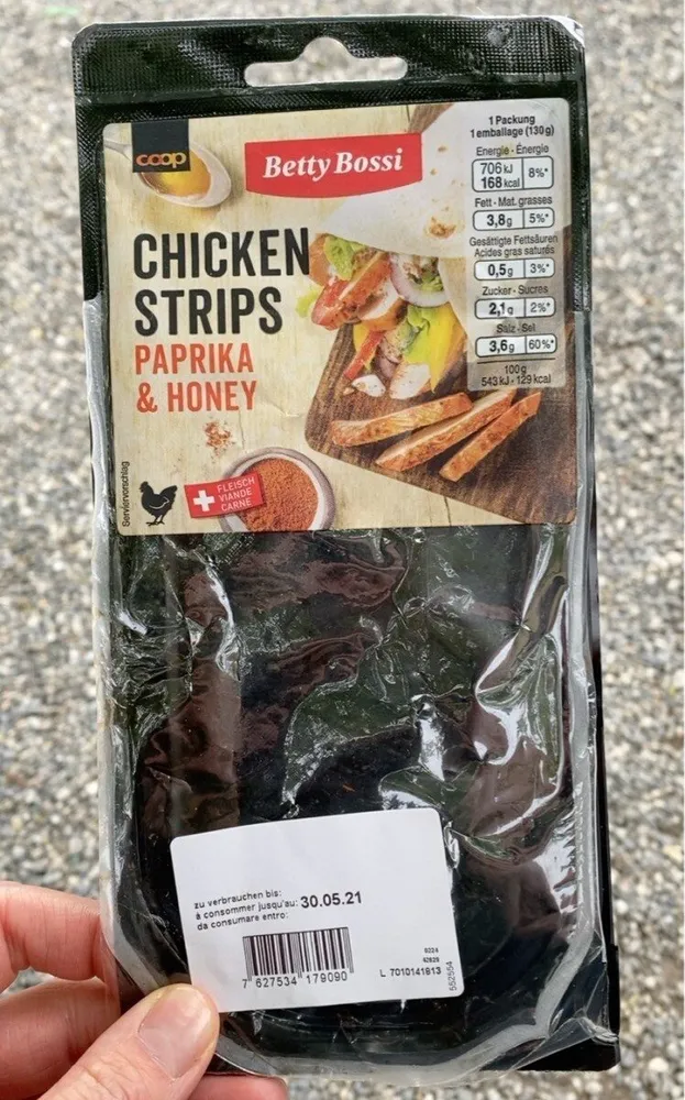 Chicken strips Paprika & Honey