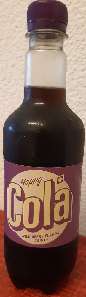 Happy Cola Wild Berry Flavor Zero