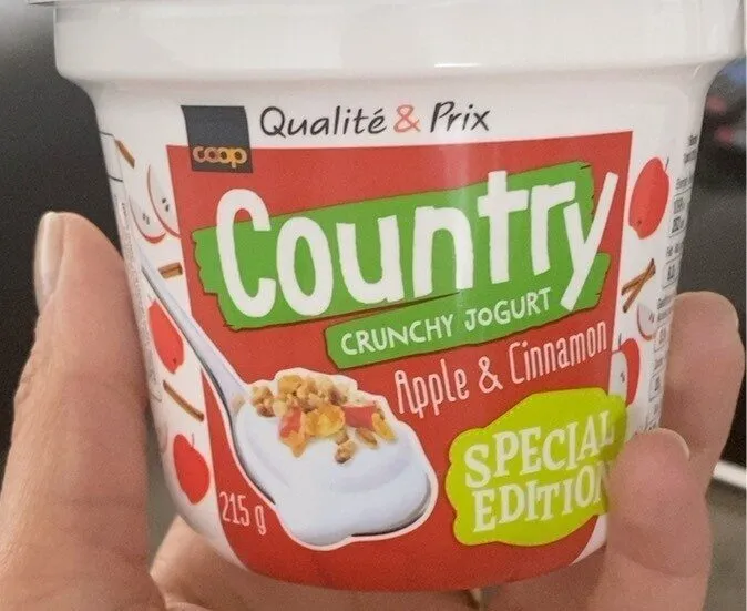 Country crunchy jogurt