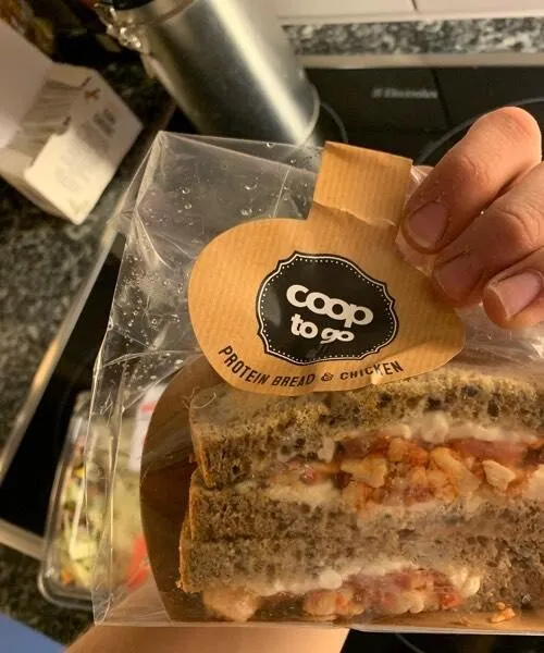 Protein bread & chicken