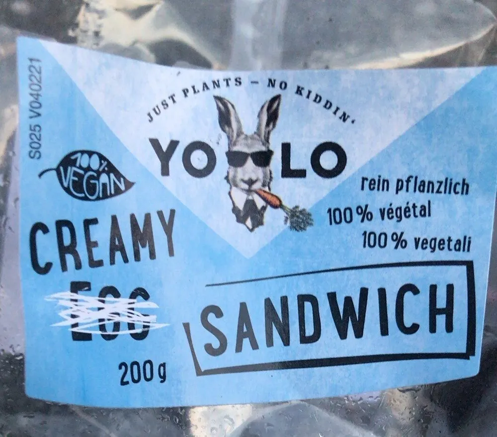Creamy Egg Sandwich