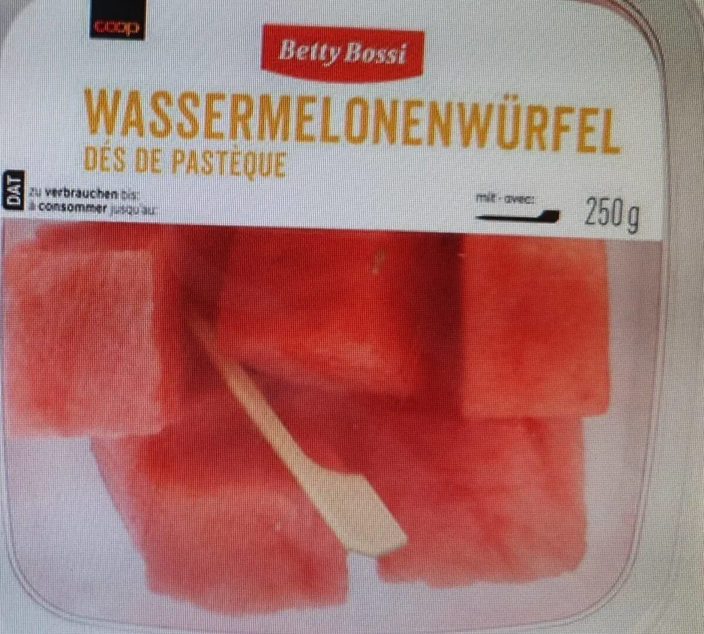 Dés de pastèque