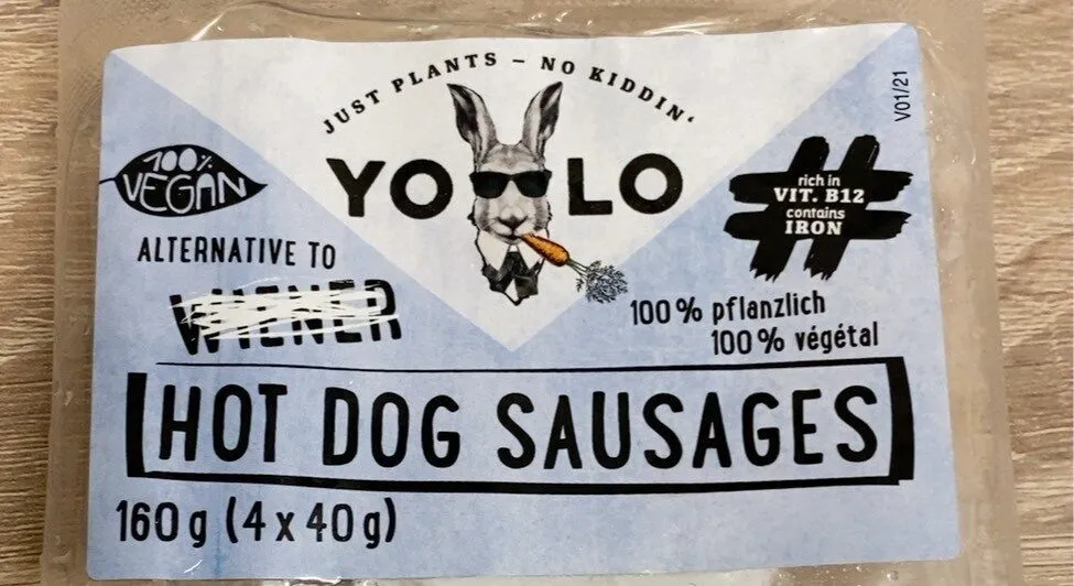 Hot Dogs Sausages vegan