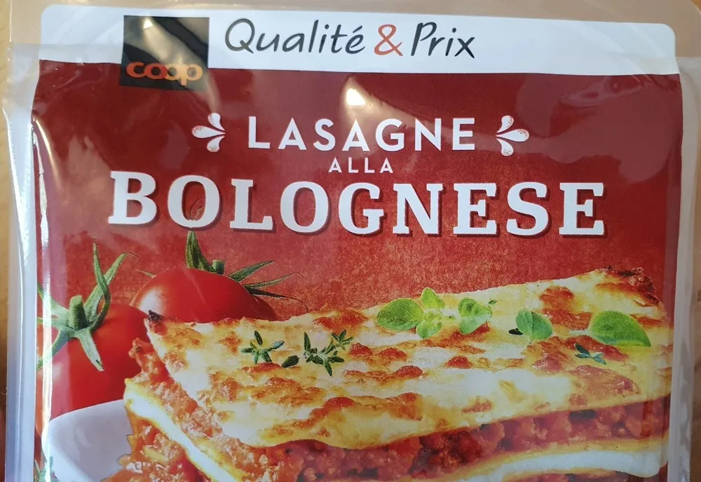 Lasagne alla bolognese