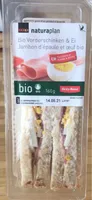 Jambon d’epaule et oeuf bio