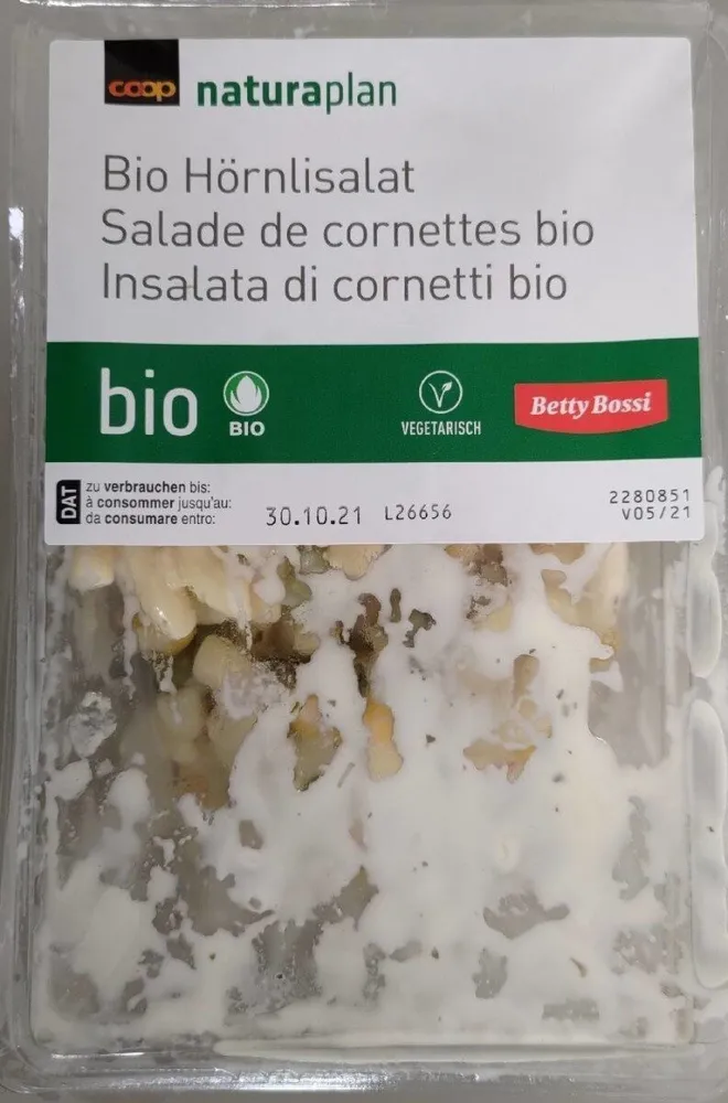 Salade de cornettes bio
