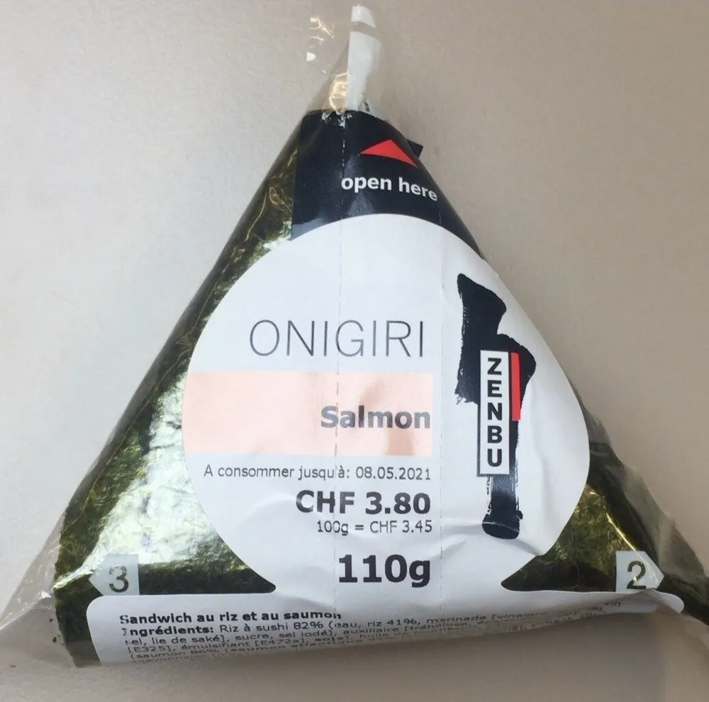 Onigri salmon