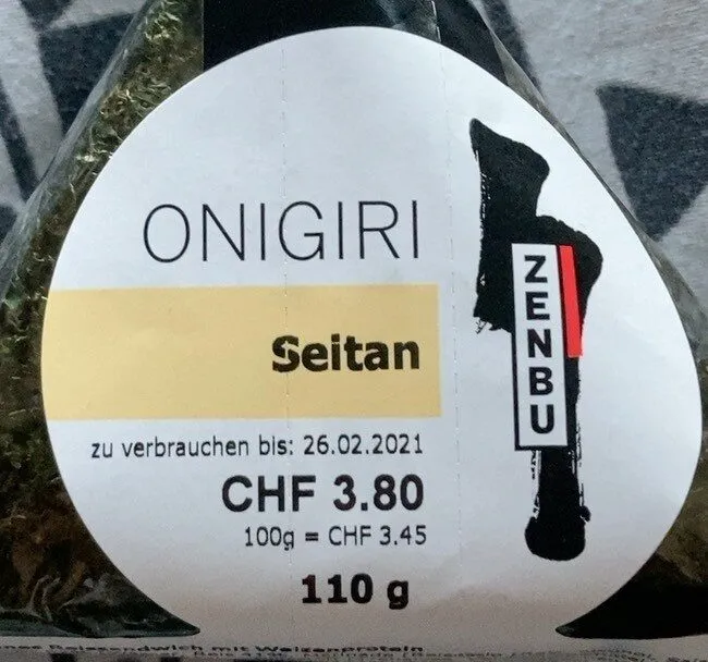 Onigiri Seitan
