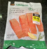 Pavés de saumon bio