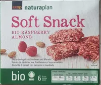 Soft snack bio raspberry almond