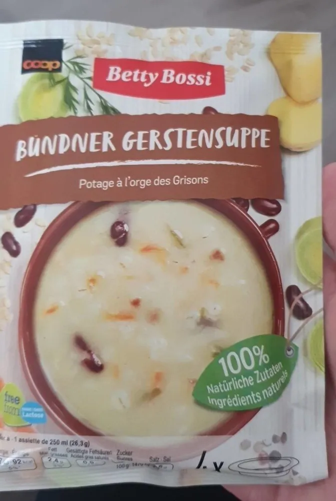 Potage à l'orge des Grisons