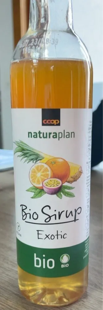 Bio sirup exotic