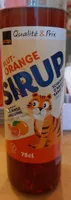 Sirop orange sanguine