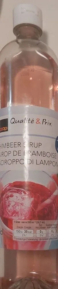Sirop de framboise