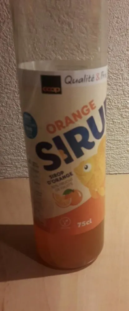 Sirop d'orange