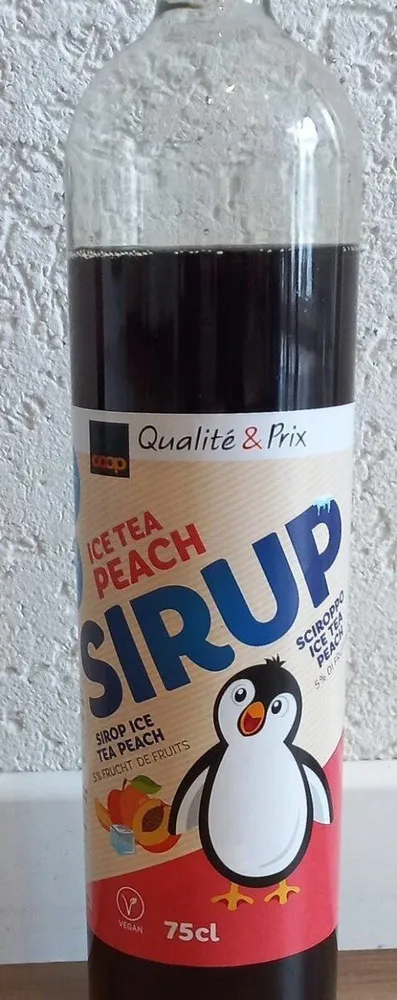 ICE TEA PEACH SIROP