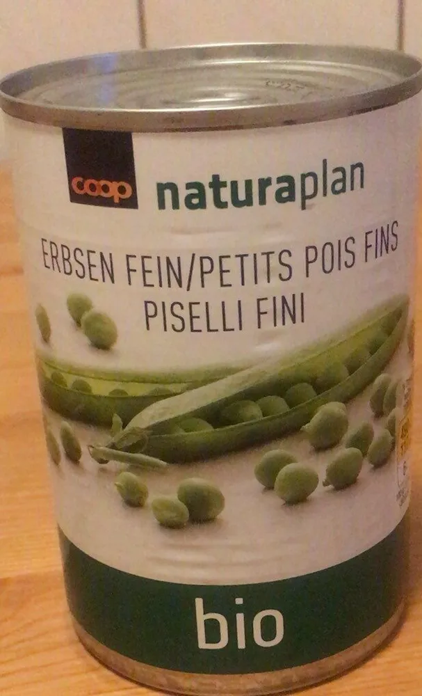 Erbsen fein bio