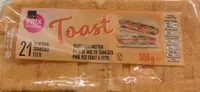 Pain de mie en tranches