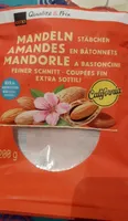 amandes en batonnets