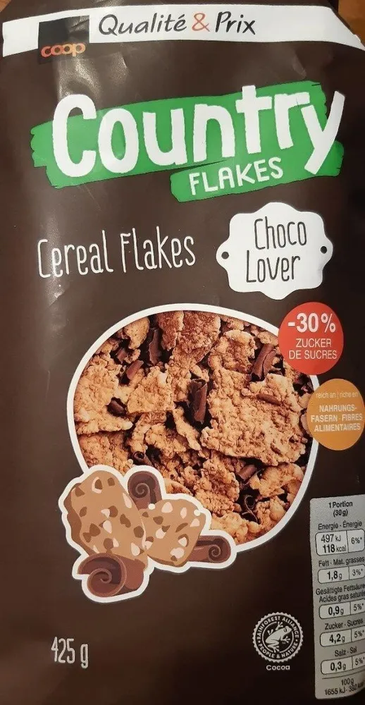 Country Flakes Choco Lover Cereal Flakes