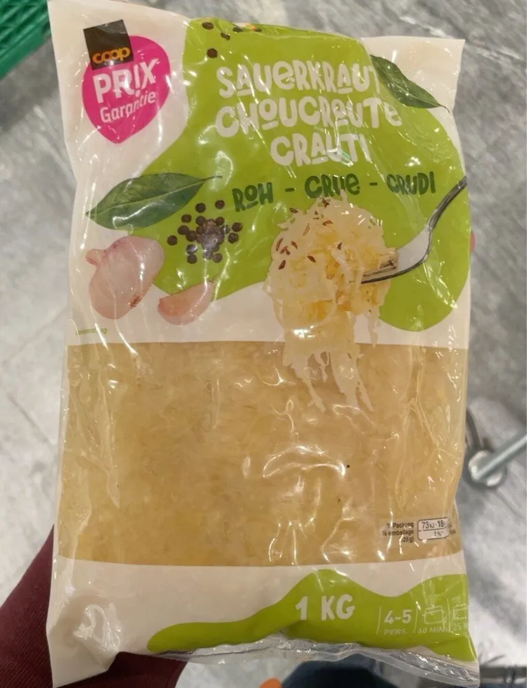 Choucroute crue
