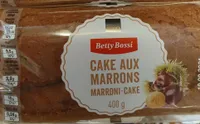 Cake aux marrons