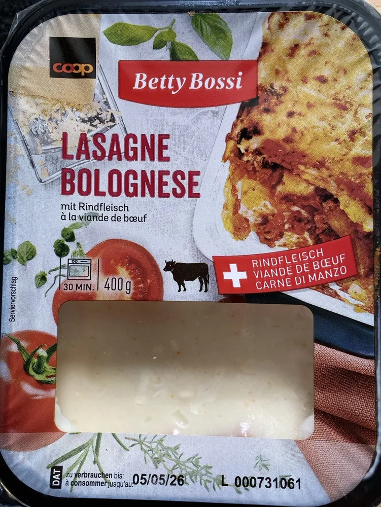 Lasagne bolognese