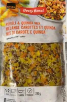 Mélange carottes et quinoa