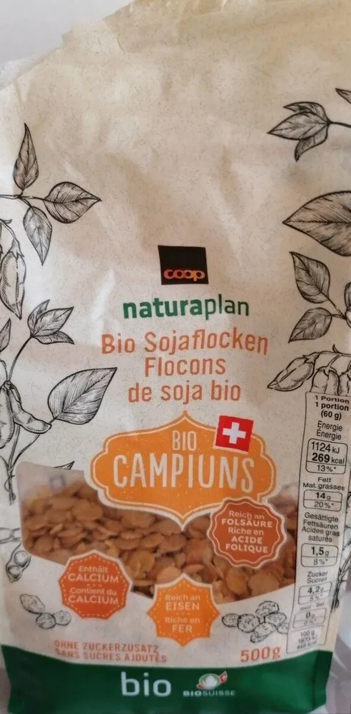 Flocons de soja bio