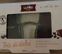 Tris do dolci