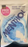 chewing gum menthol