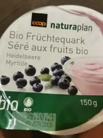 Séré aux fruits bio Myrtille