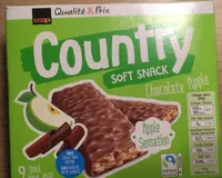 Country soft snack Choco/pomme
