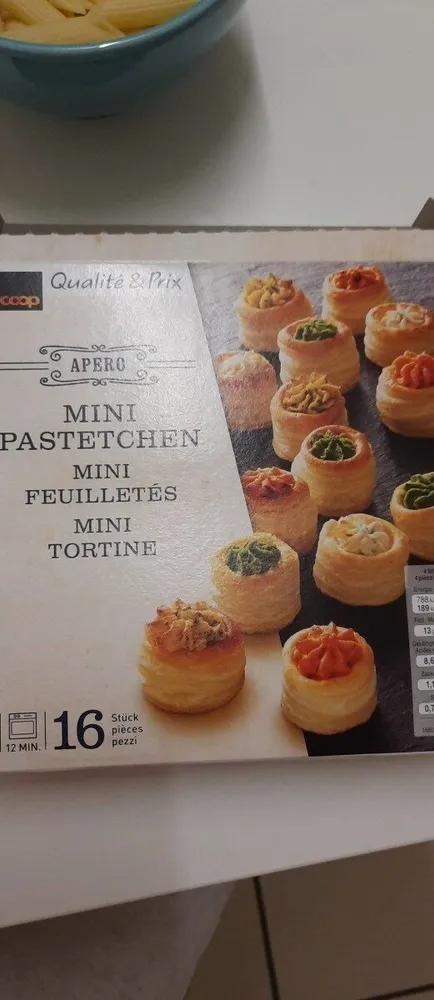 Mini feuilleté