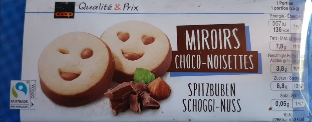 Miroirs Choco-Noisettes