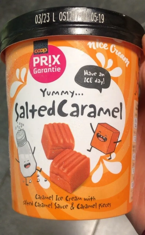 Yummy salted caramel