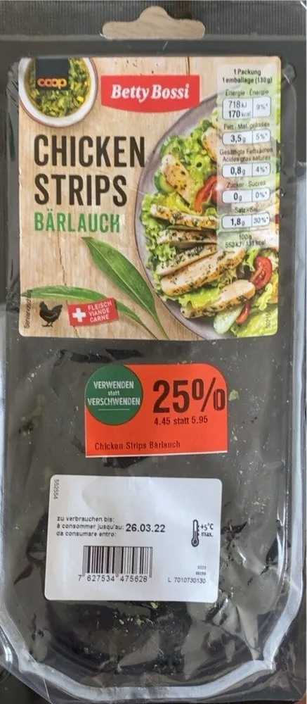 Chicken Strips Bärlauch