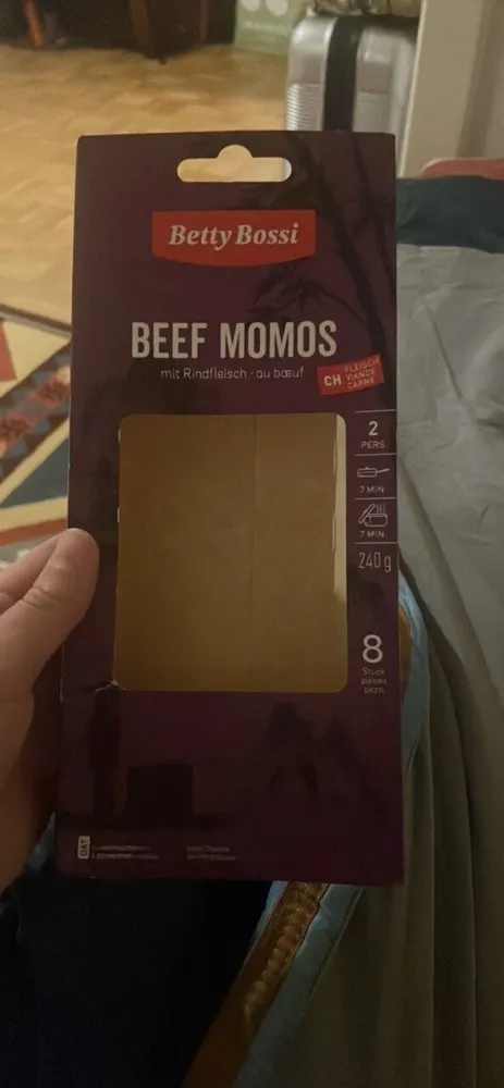 Beef momos