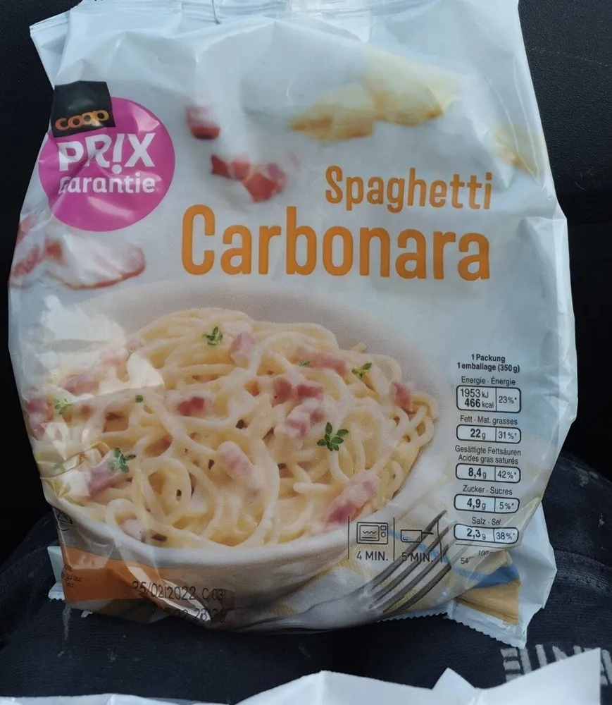 Spaghetti carbonara