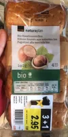 Bâtons fourrés aux noisettes bio