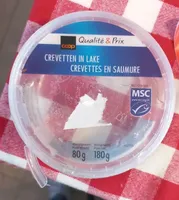 Crevettes en saumure