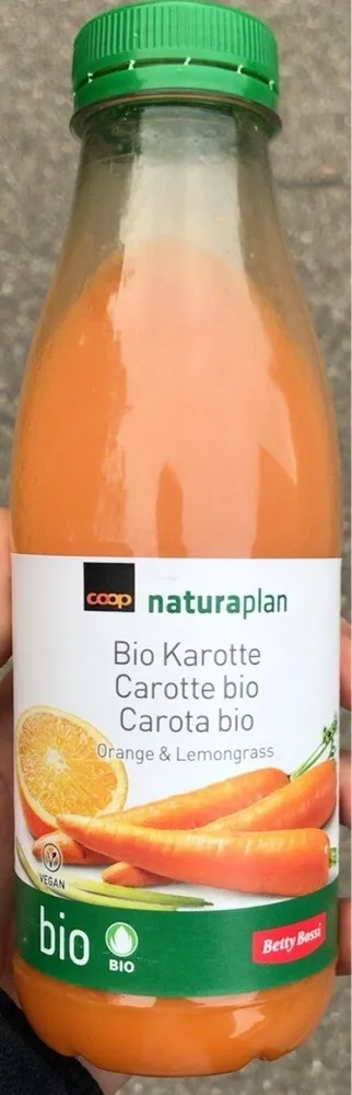 Carotte bio orange et lemongrass