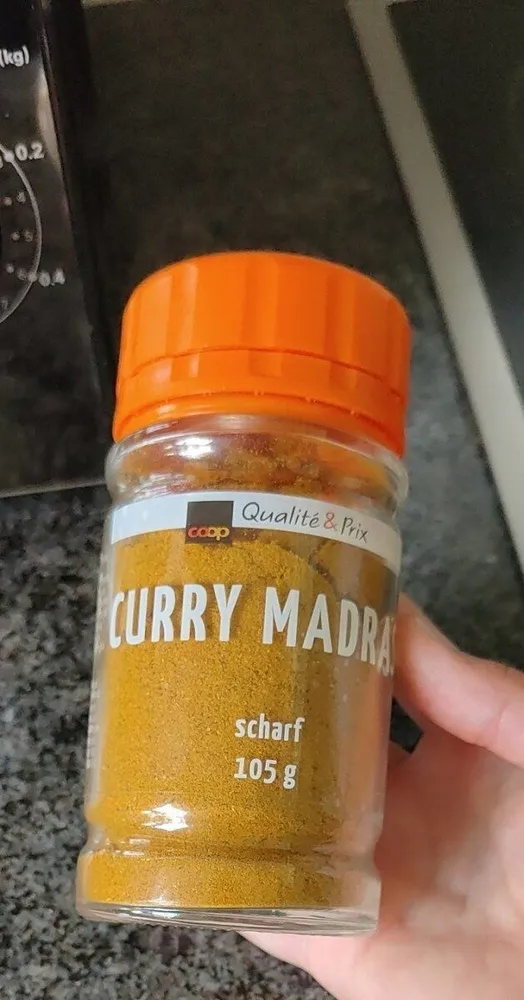 Curry madras scharf