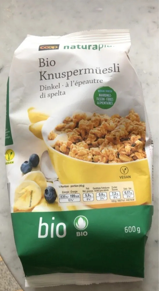Bio Knuspermüesli