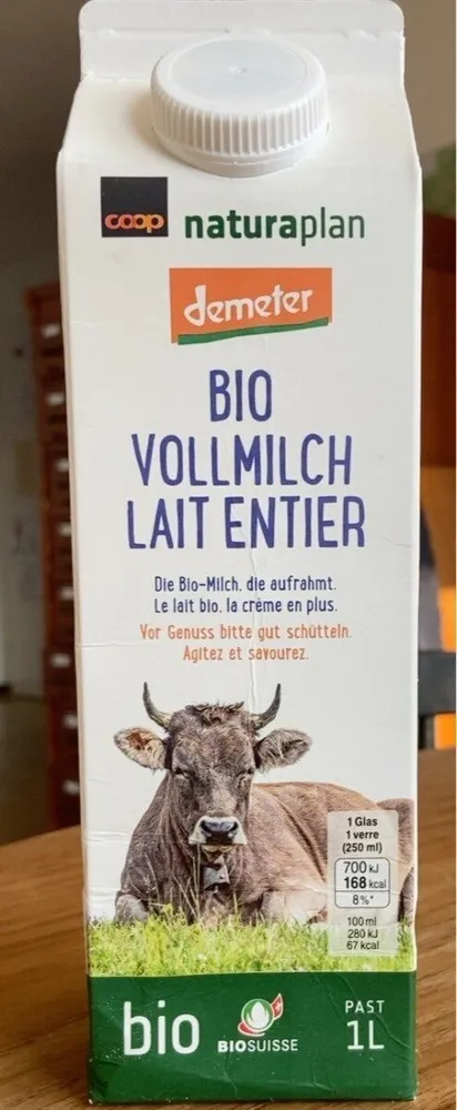 Bio Vollmilch