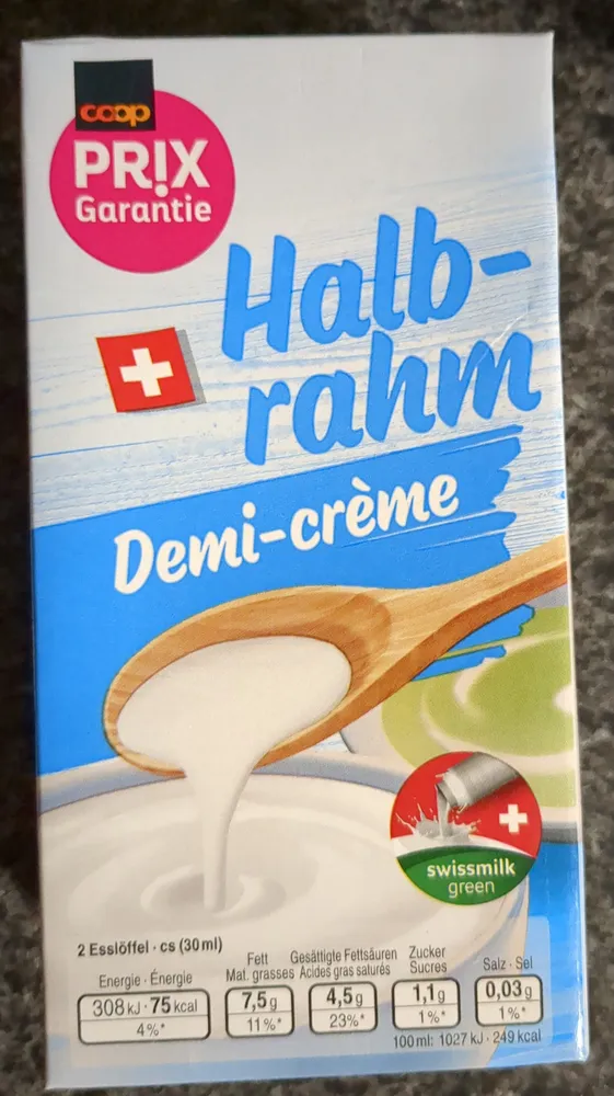 Demi crème