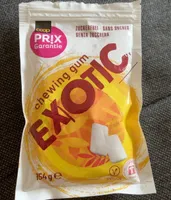 Chewing-gum exotic