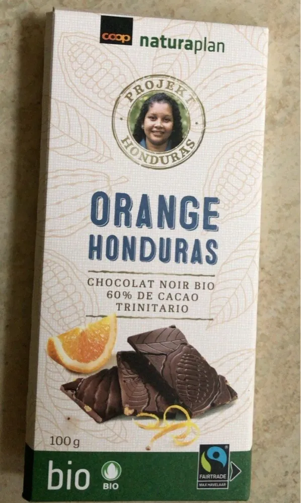 Chocolat noir honduras