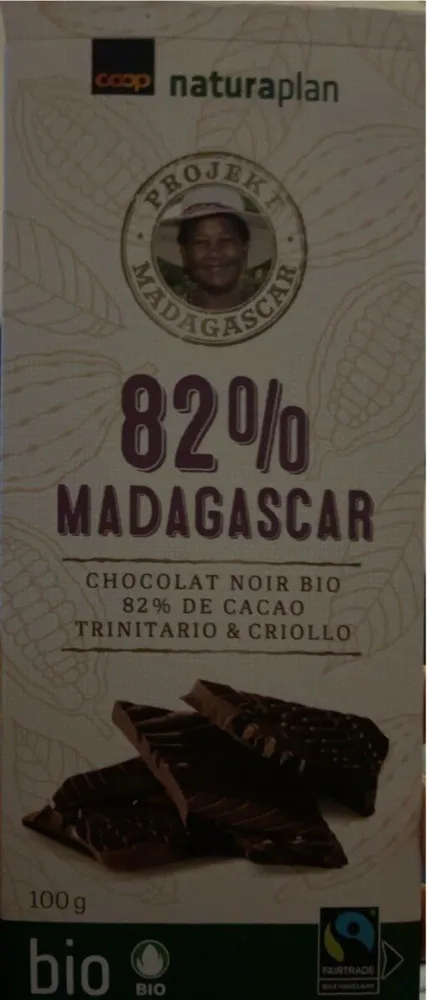 Chocolart noir bio Coop Naturaplan